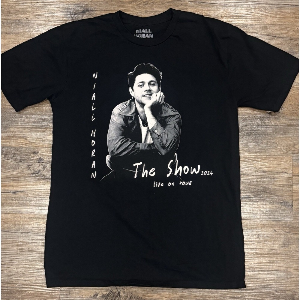 Niall Horan The Show 2024 Tour T-Shirt Black Concert Tee Men XL Official Merch - Picture 4 of 11